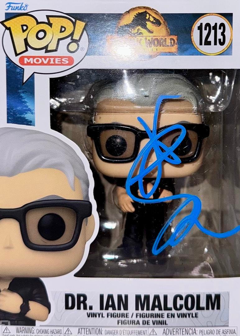 Jeff Goldblum Signed Funko Pop #1213 "Dr. Ian Maclolm" (Jurrasic World) - JSA COA